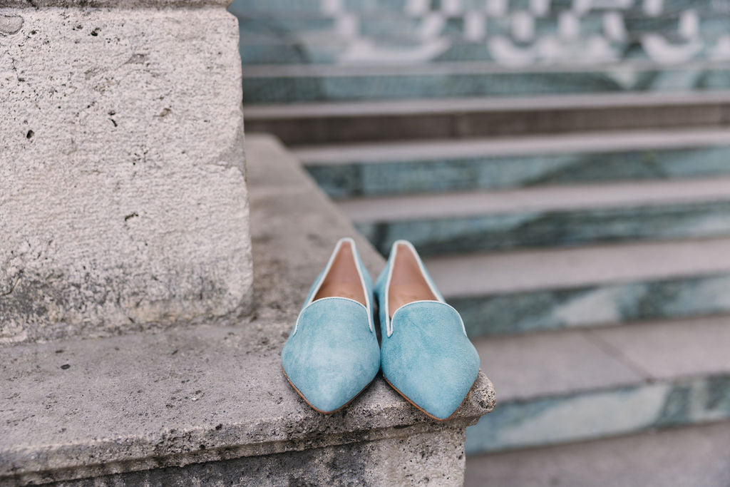 Ice Blu-Sea Foam Pointy