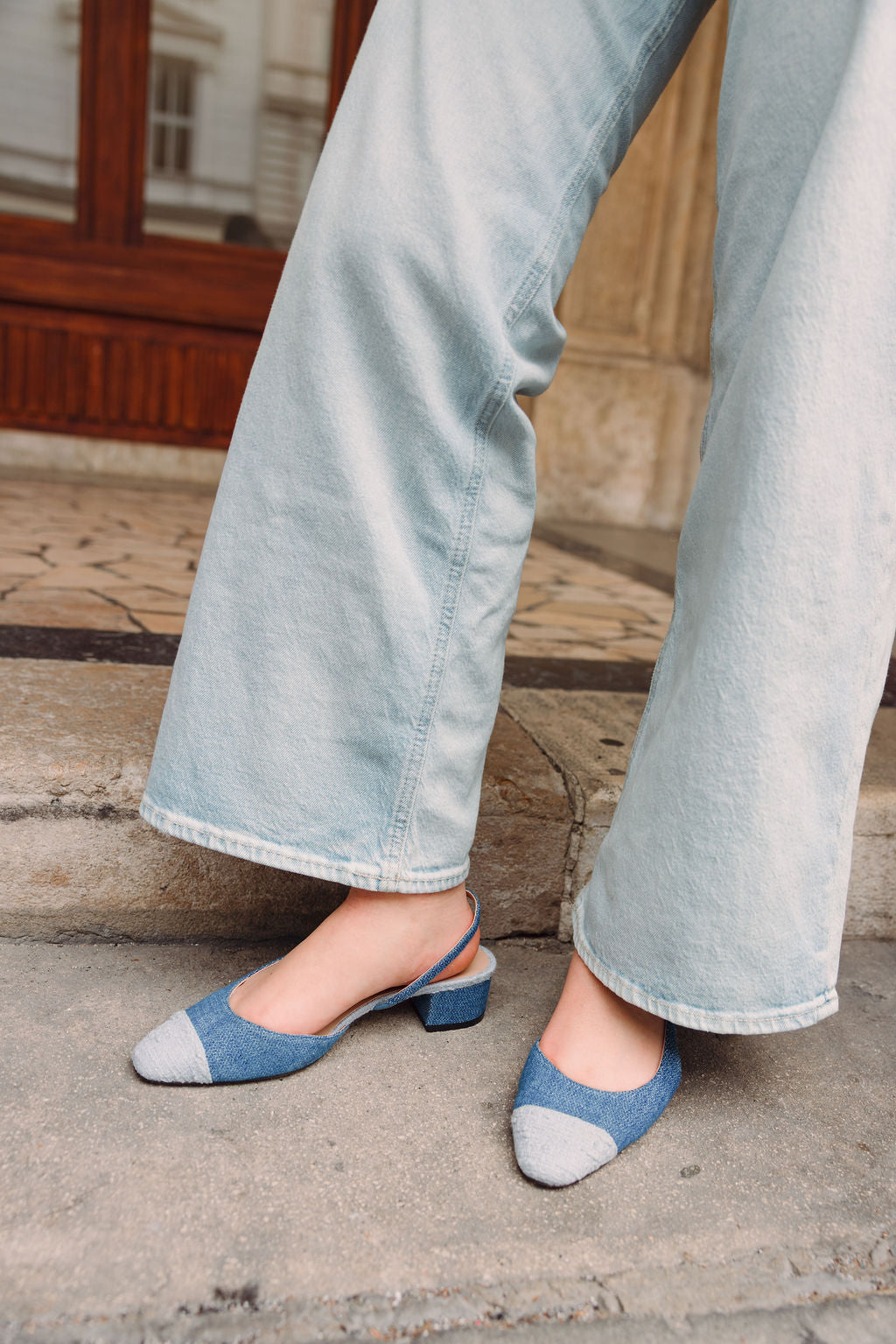 SHOOTINGSCHUH Xeno Jeans Levis Slingback 39