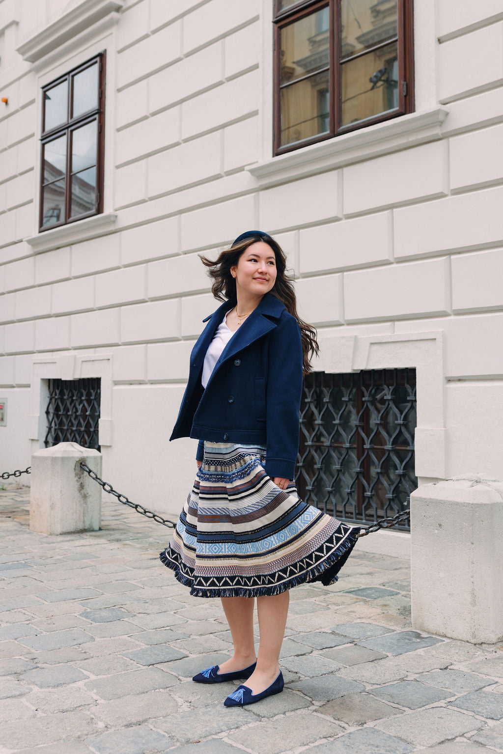 Blu-Cranyon Tasselloafer Pointy (langer Tassel)