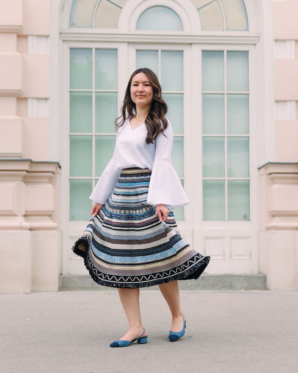 Navy Jeans Levis Slingback