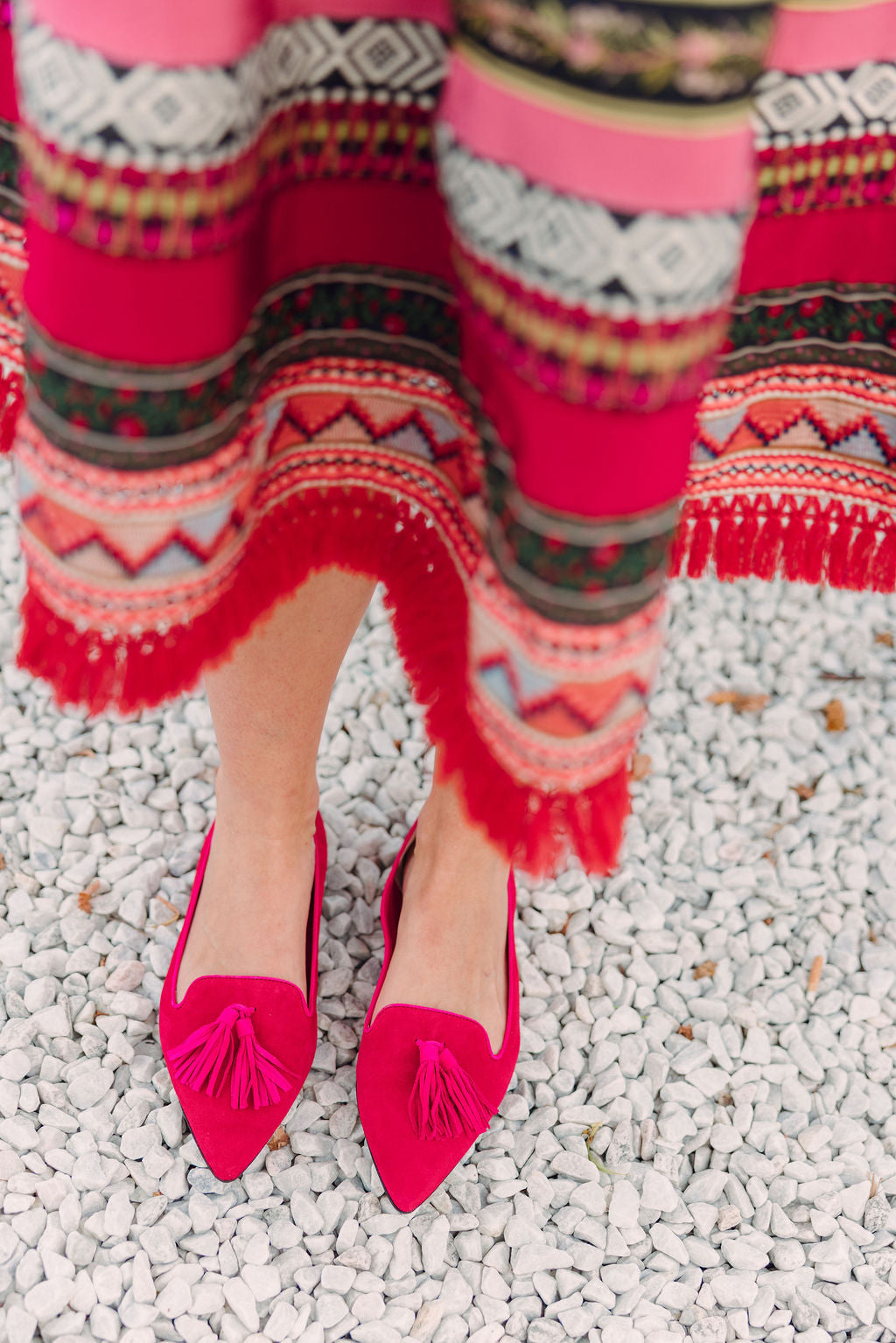 Rubino-Fancy Tassel Loafer Pointy (long tassel)