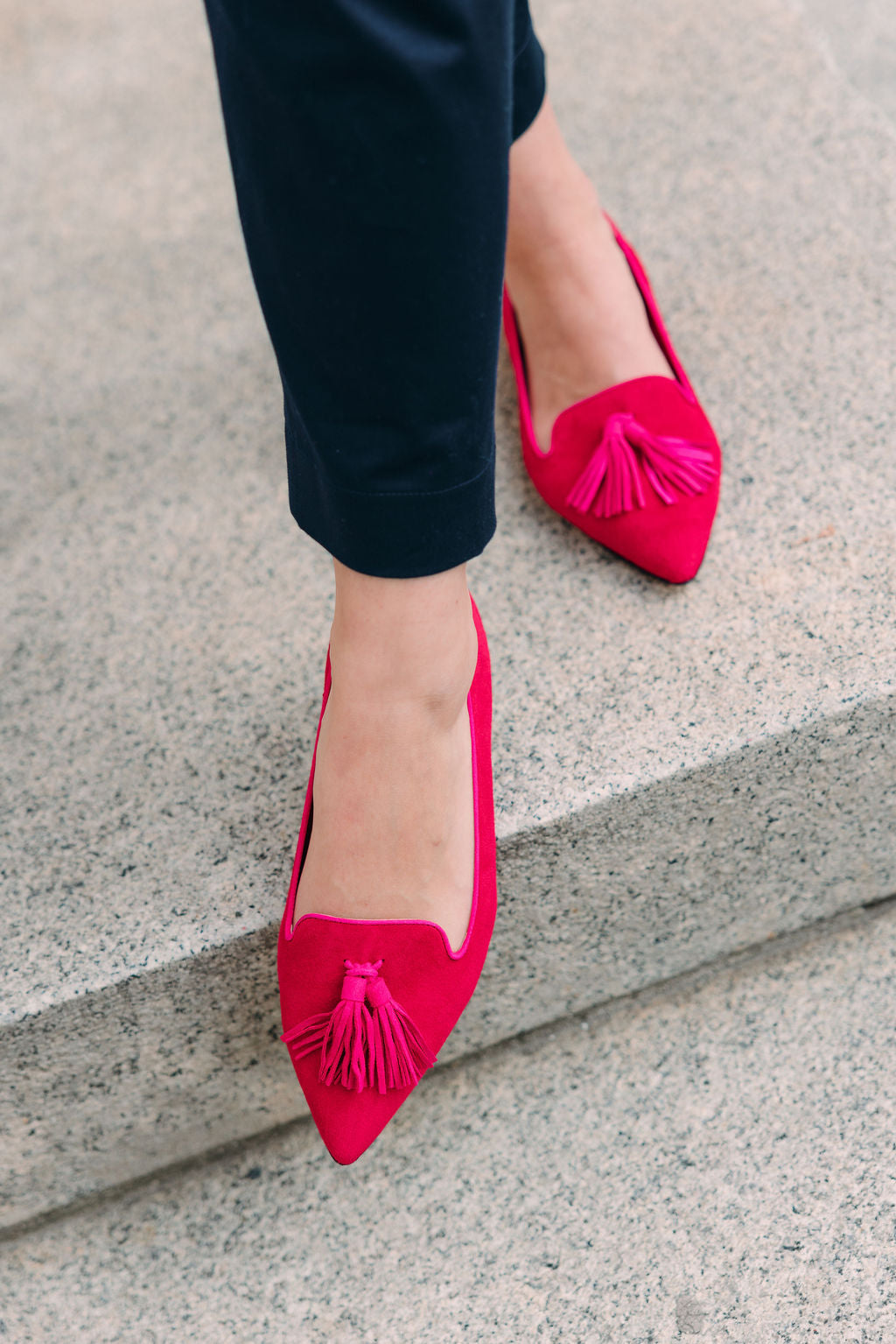 Rubino-Fancy Tassel Loafer Pointy (long tassel)