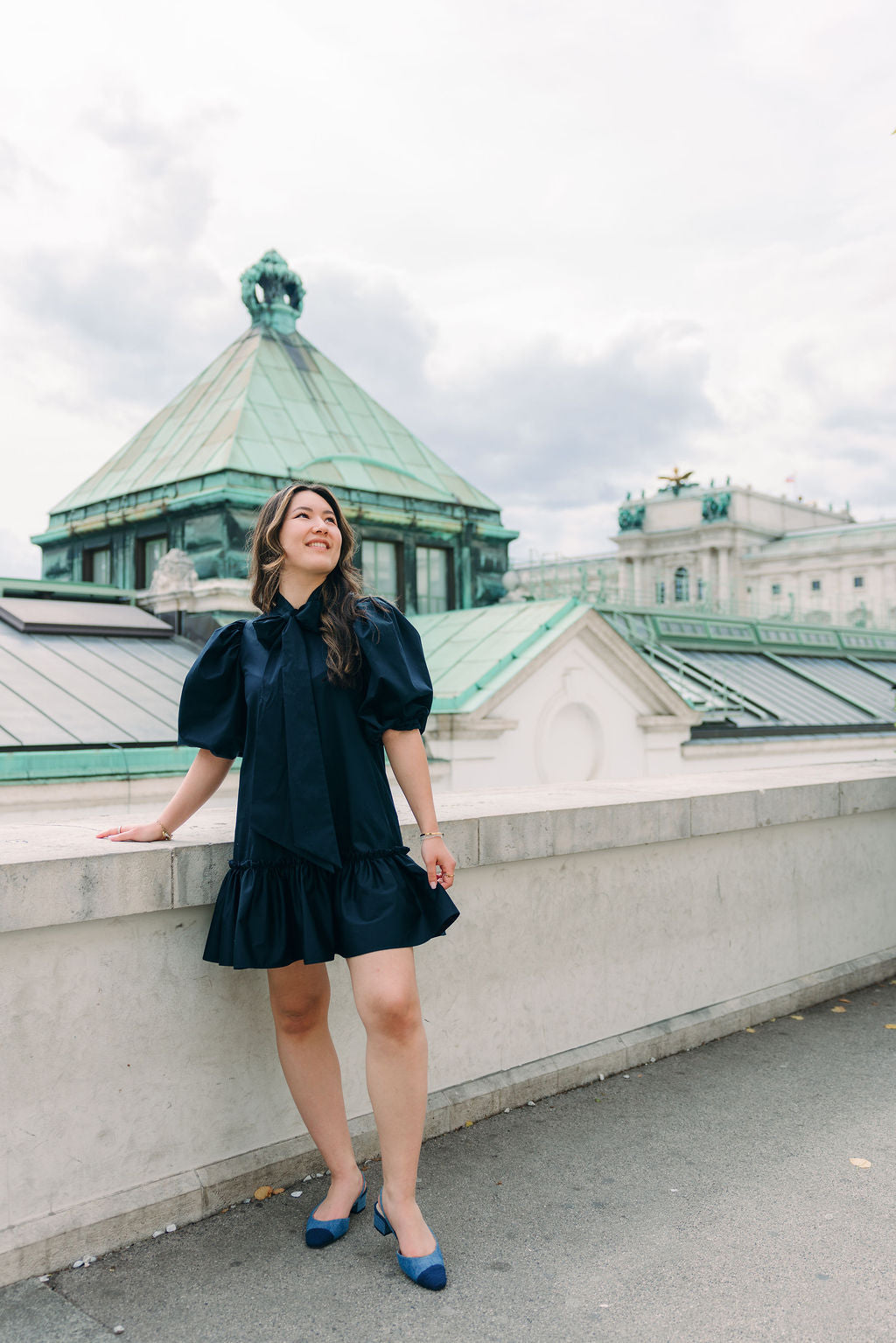 Navy Jeans Levis Slingback