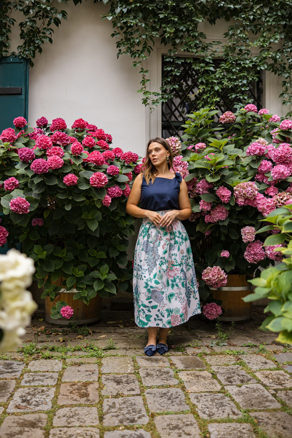 Blu-Ghisa Schleifenloafer Pointy