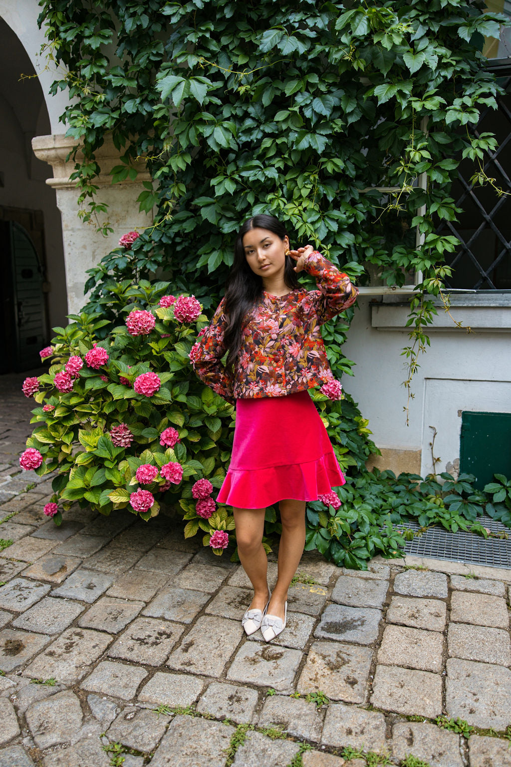 Fondotinta-Cenere Schleifenloafer Pointy