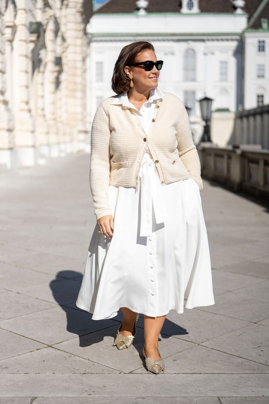 Platino Woven Schleifenloafer Pointy