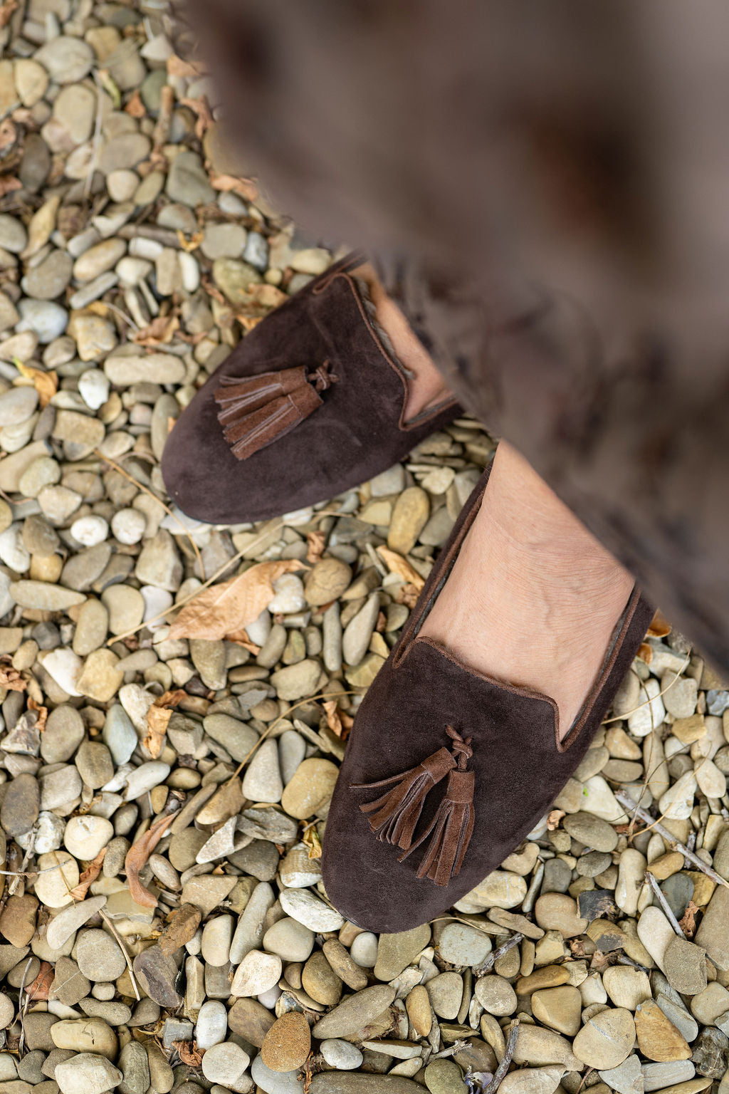 TDM-Marrone Tasselloafer gefüttert