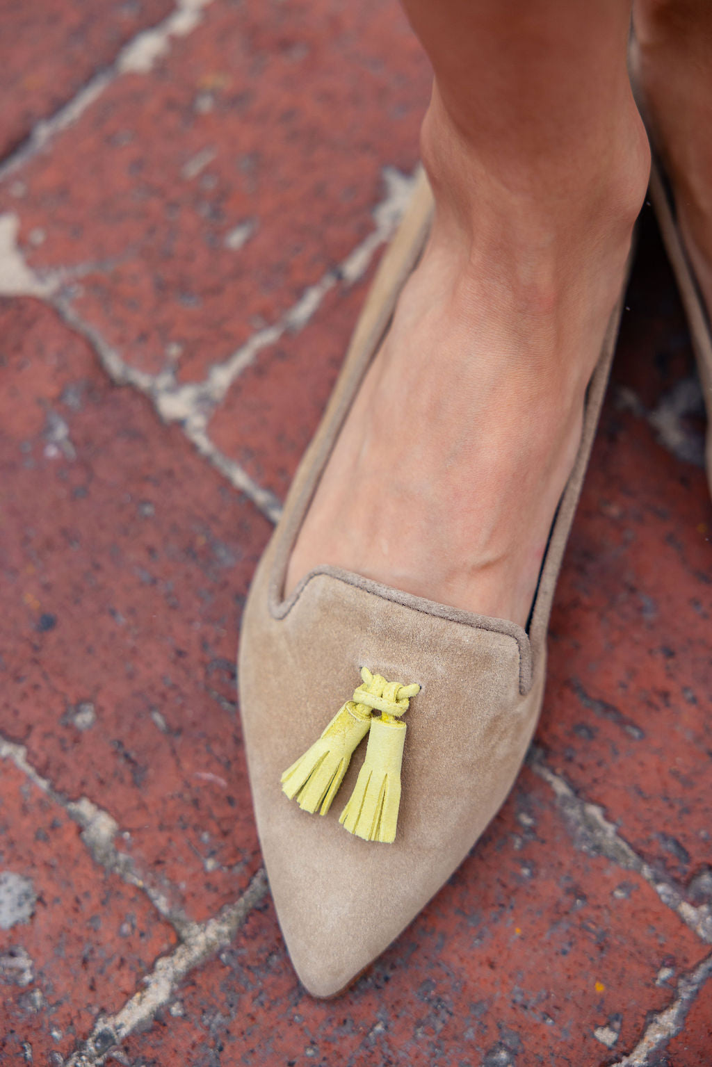 Deserto-Gold Tasselloafer Pointy (kurzer Tassel)
