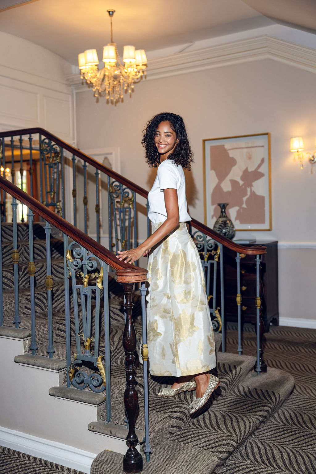 Platino Woven Schleifenloafer Pointy