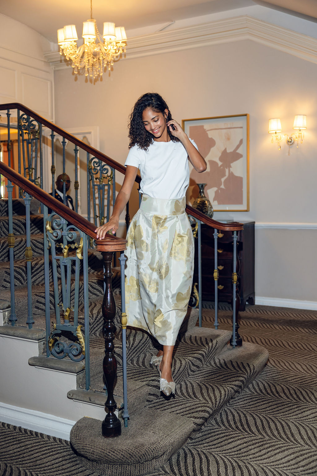 Platino Woven Schleifenloafer Pointy