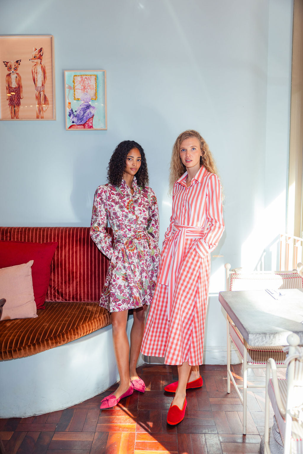 Rosewood-Barolo Schleifenloafer Pointy