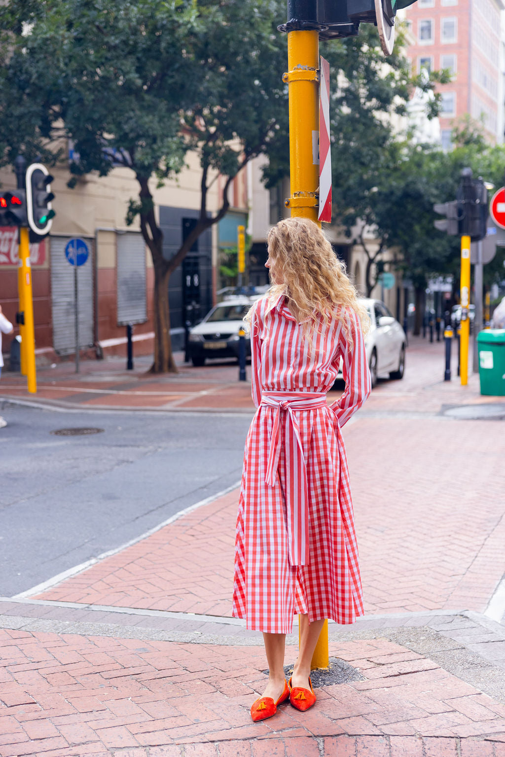 Ginger-Mandarino Tasselloafer Pointy (kurzer Tassel)