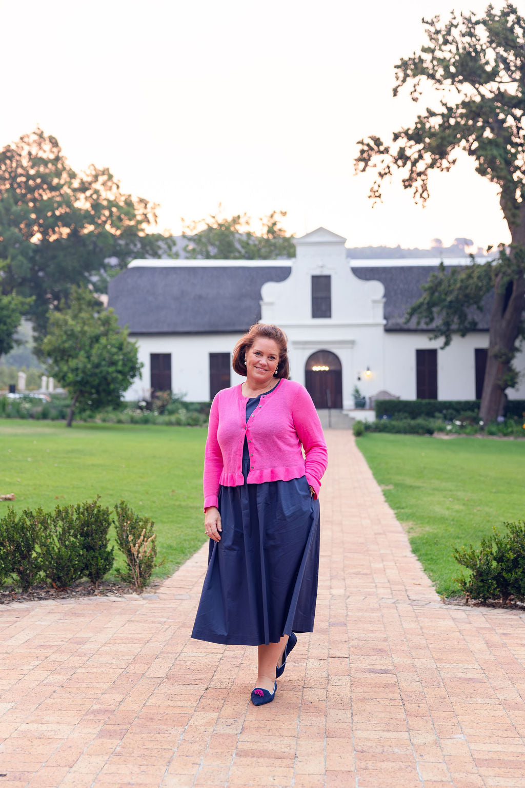 Copiativo-Hot Pink-Onda Tasselloafer Pointy (kurzer Tassel)