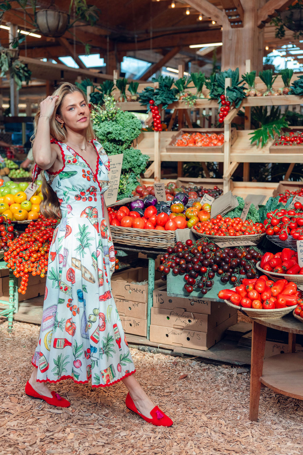 Blood-Hot Pink Summer Tasselloafer