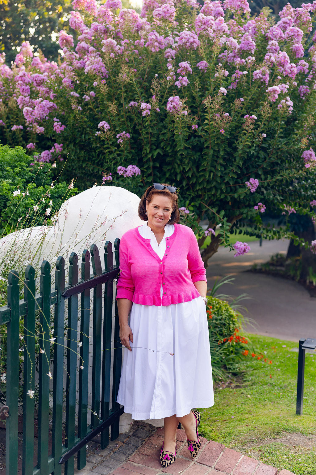 Leo Orlando-Hot Pink Tasselloafer Pointy (kurzer Tassel)