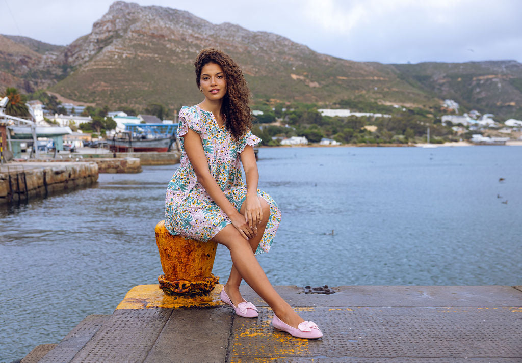 Pig Rose-Baby Schleifenloafer