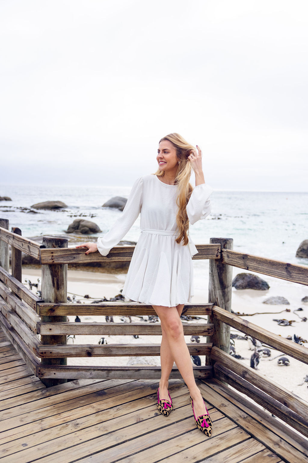 Leo Orlando-Hot Pink Tasselloafer Pointy (kurzer Tassel)