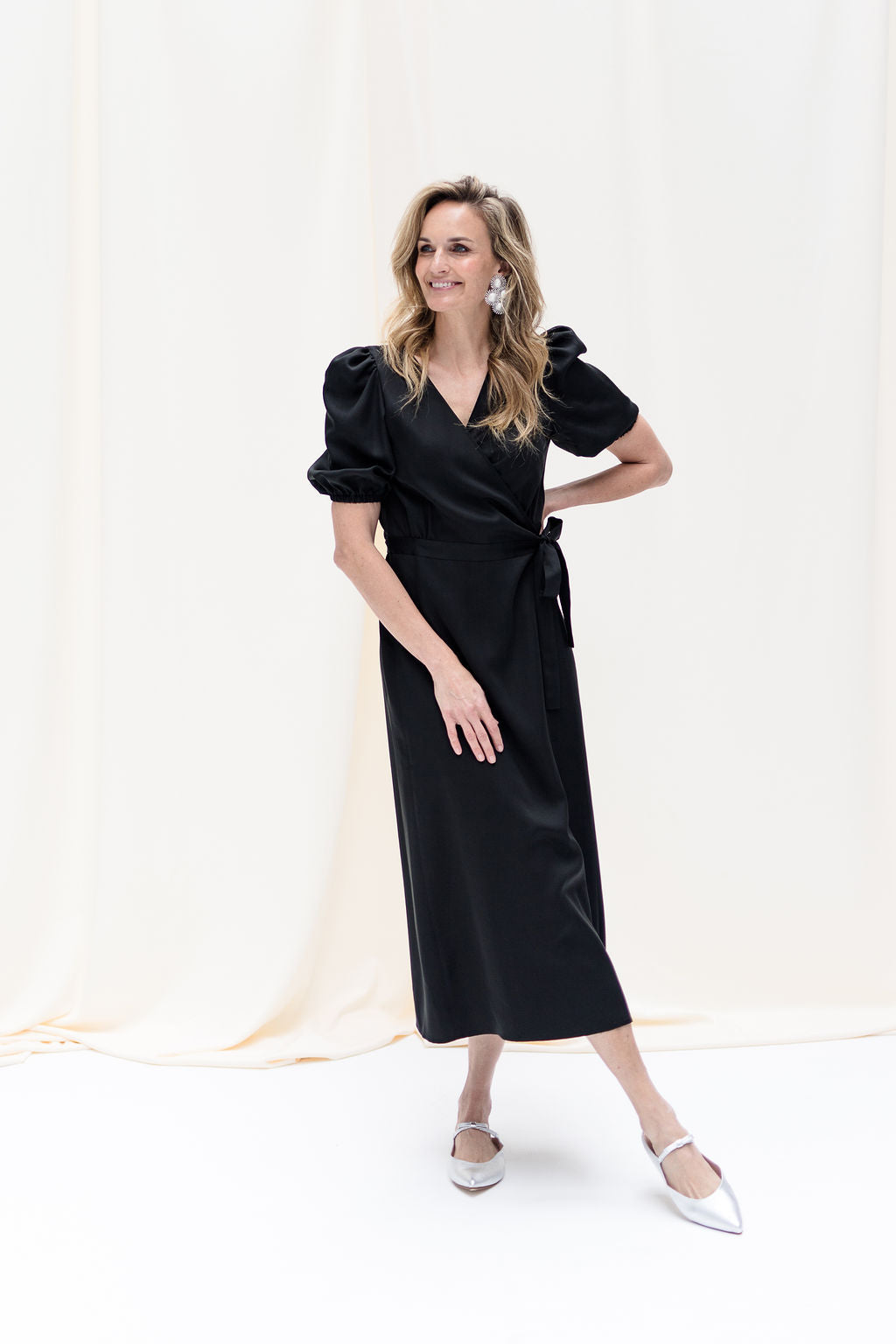 Berg Wash Argento Schleifen Mules