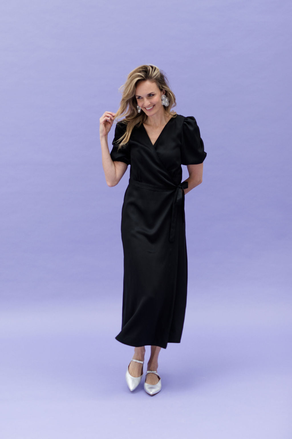 Berg Wash Argento Schleifen Mules