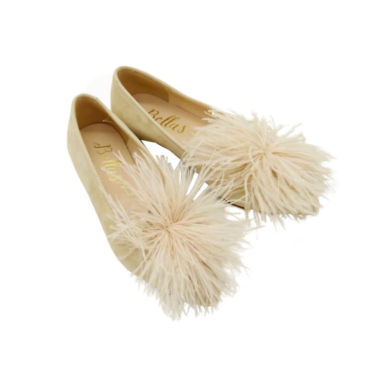 Ballerina Beige Federn