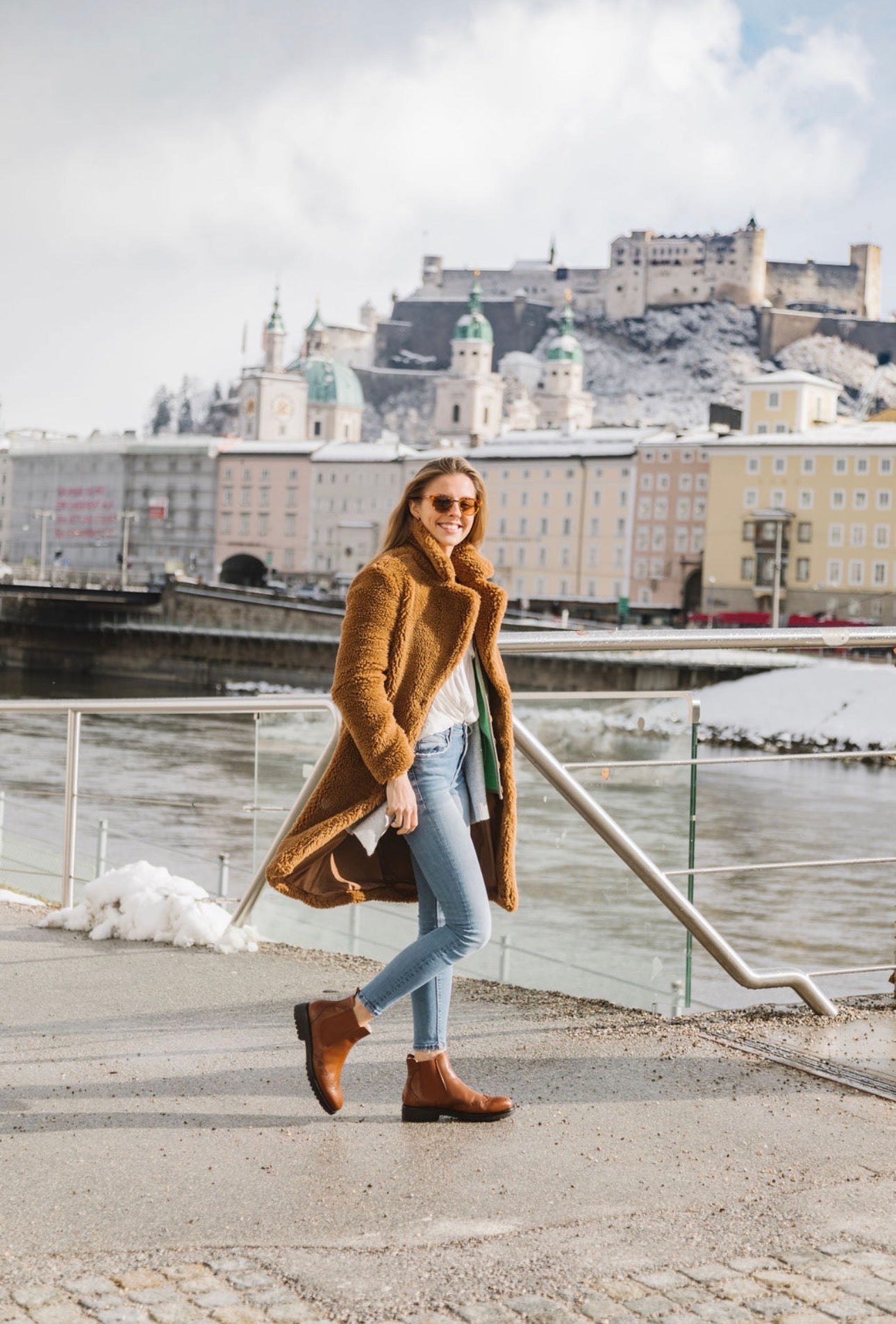 Caramello Budapester Stiefelette gefüttert