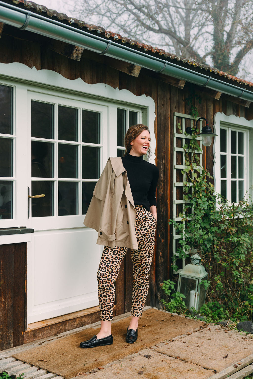 Moccasin Nero gefüttert