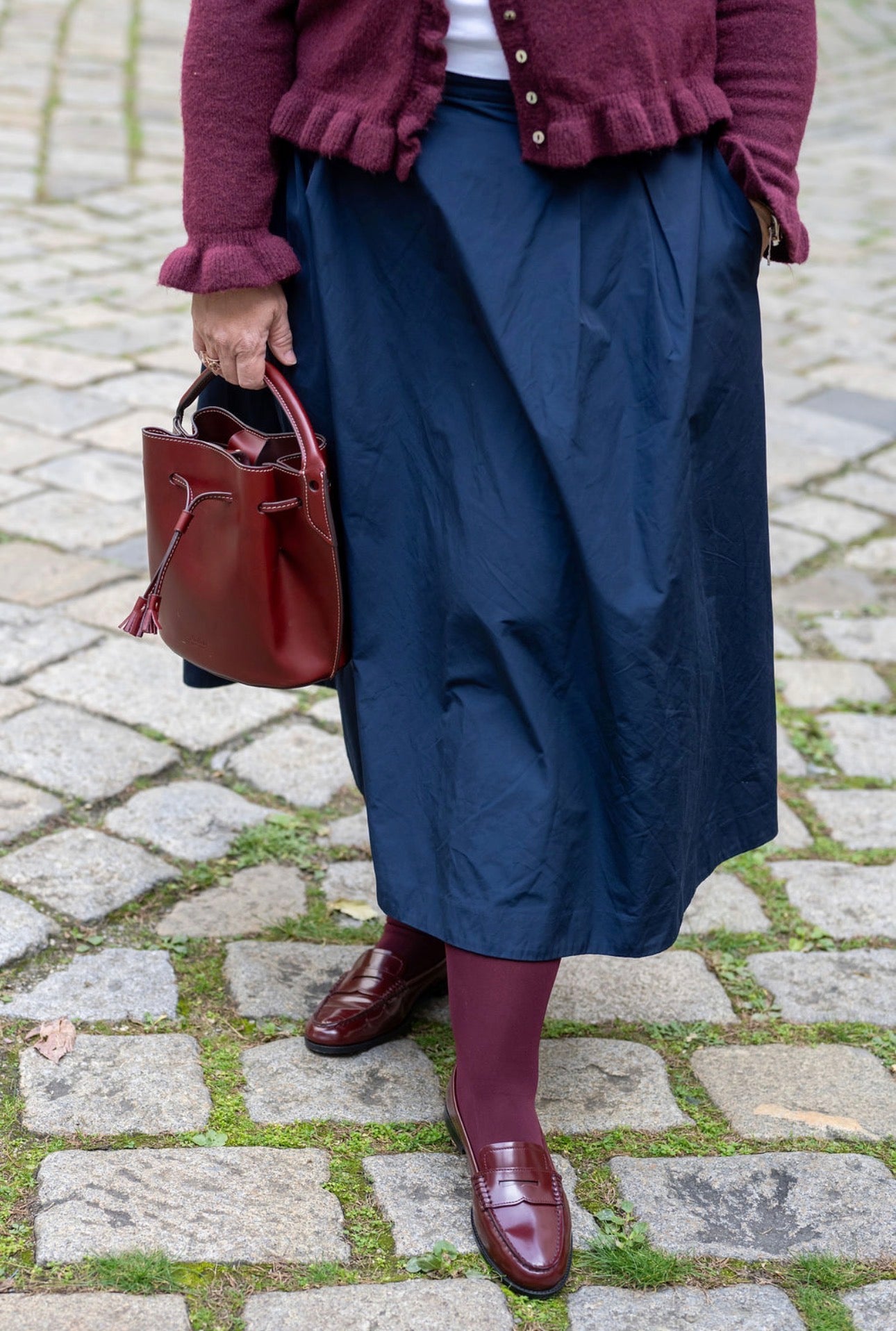 Wine Ascot Pennyloafer