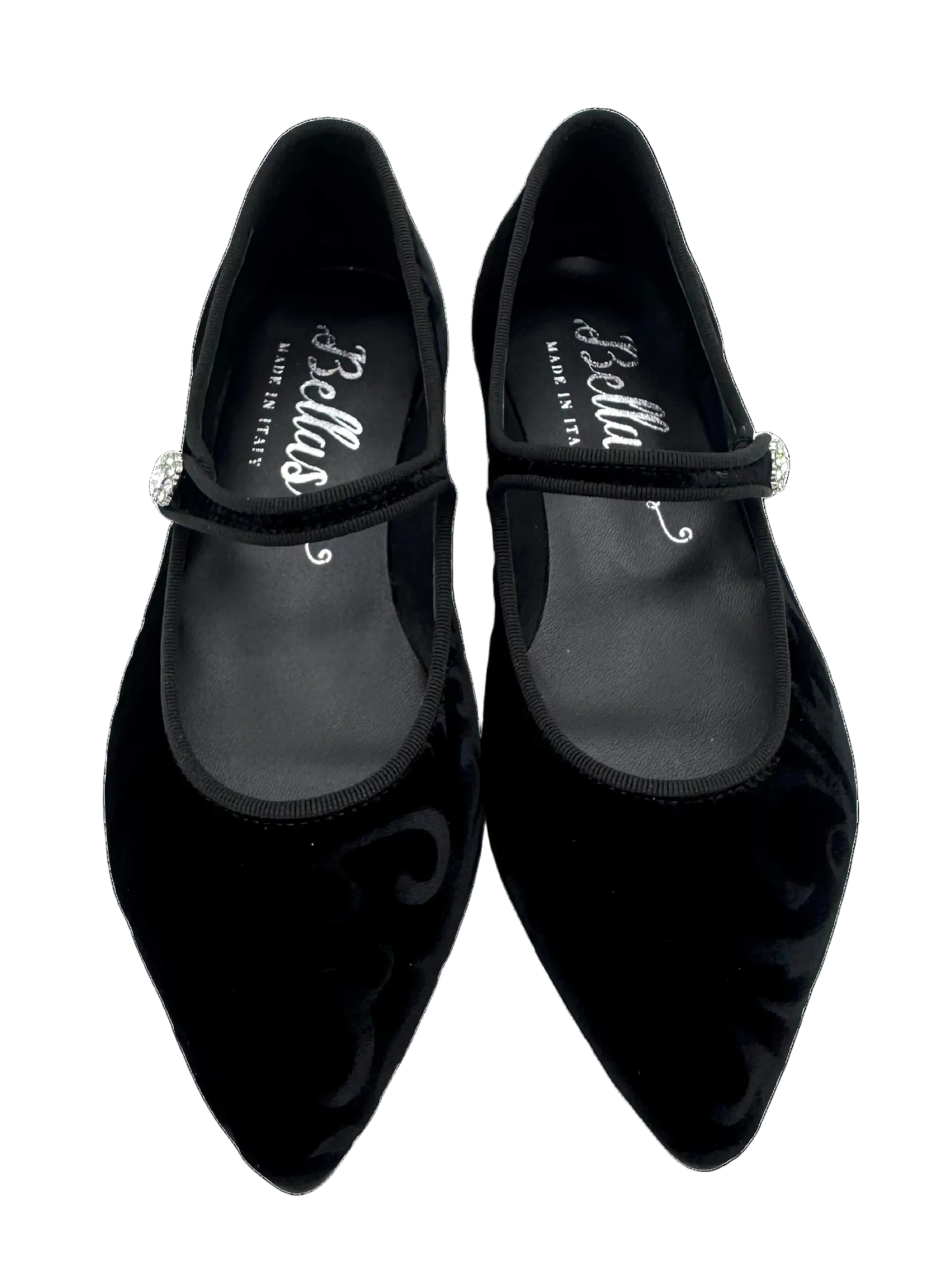 Black Velvet Ornament Mary Jane