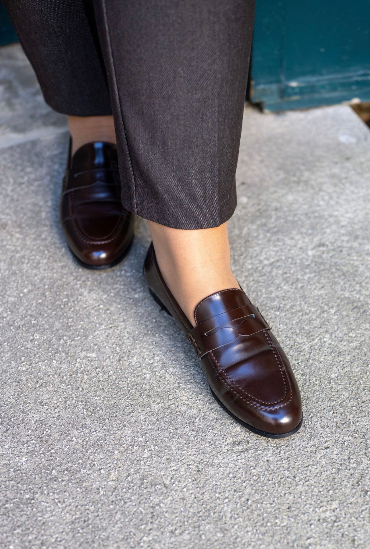 Abrasivato Espresso Pennyloafer