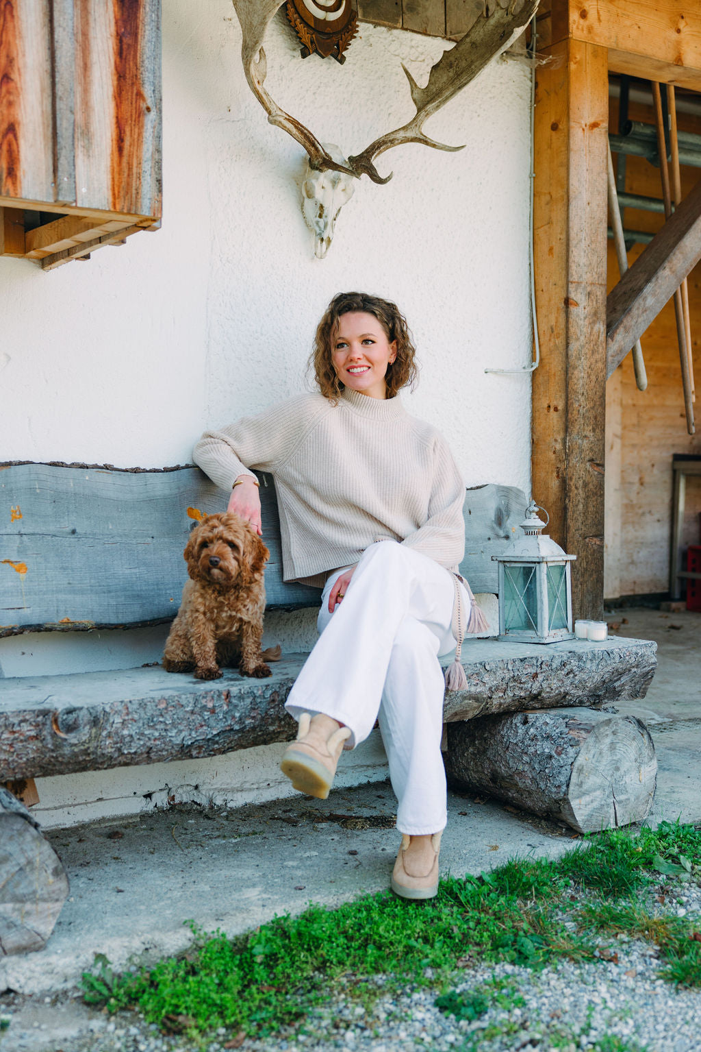 Stiefelette Sabbia gefüttert