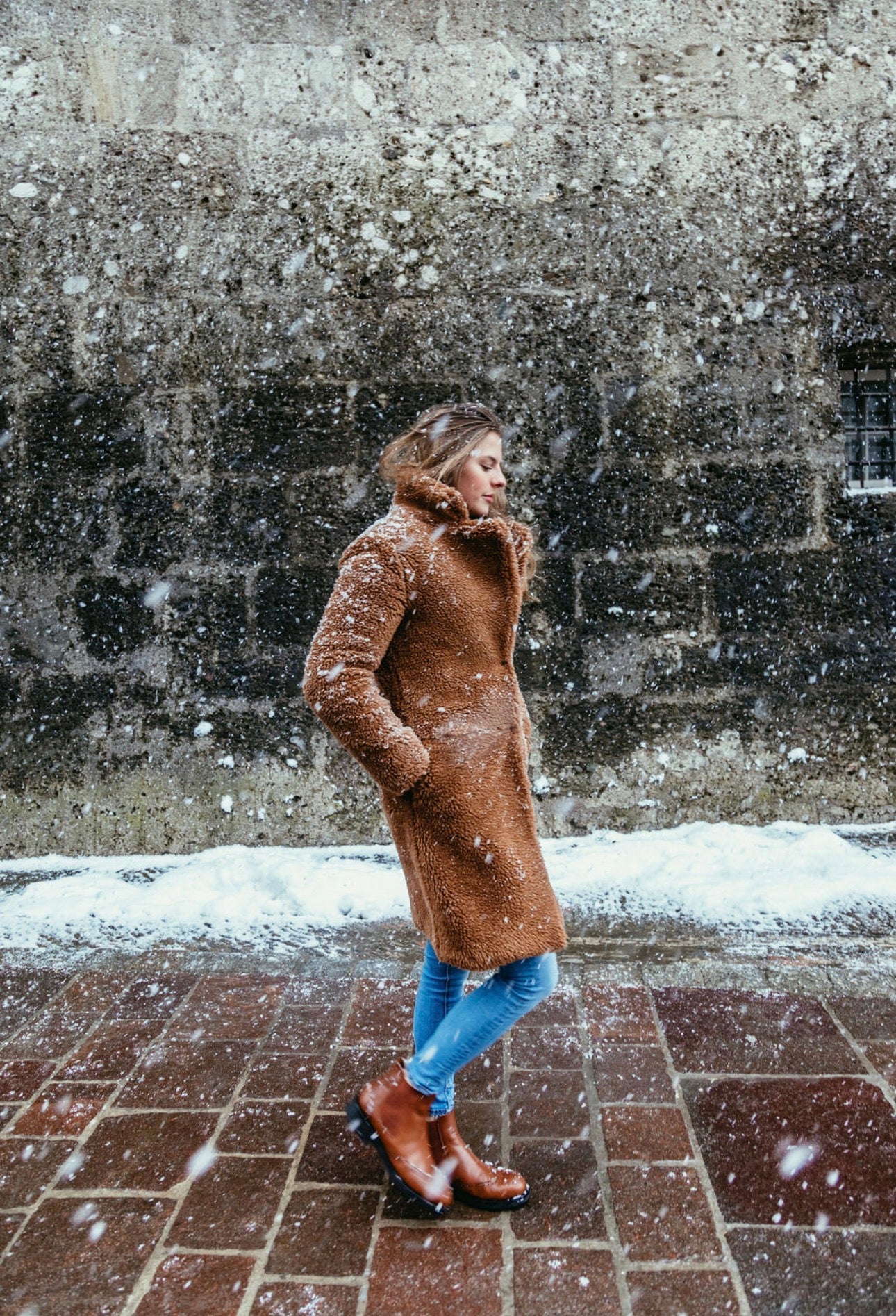 Caramello Budapester Stiefelette gefüttert