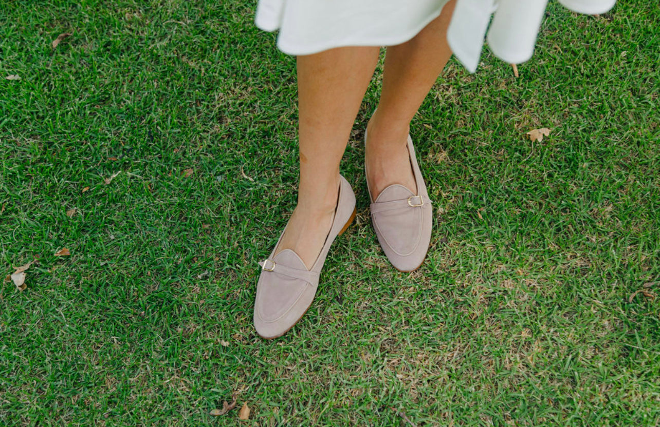 Buckle Loafer Taupe