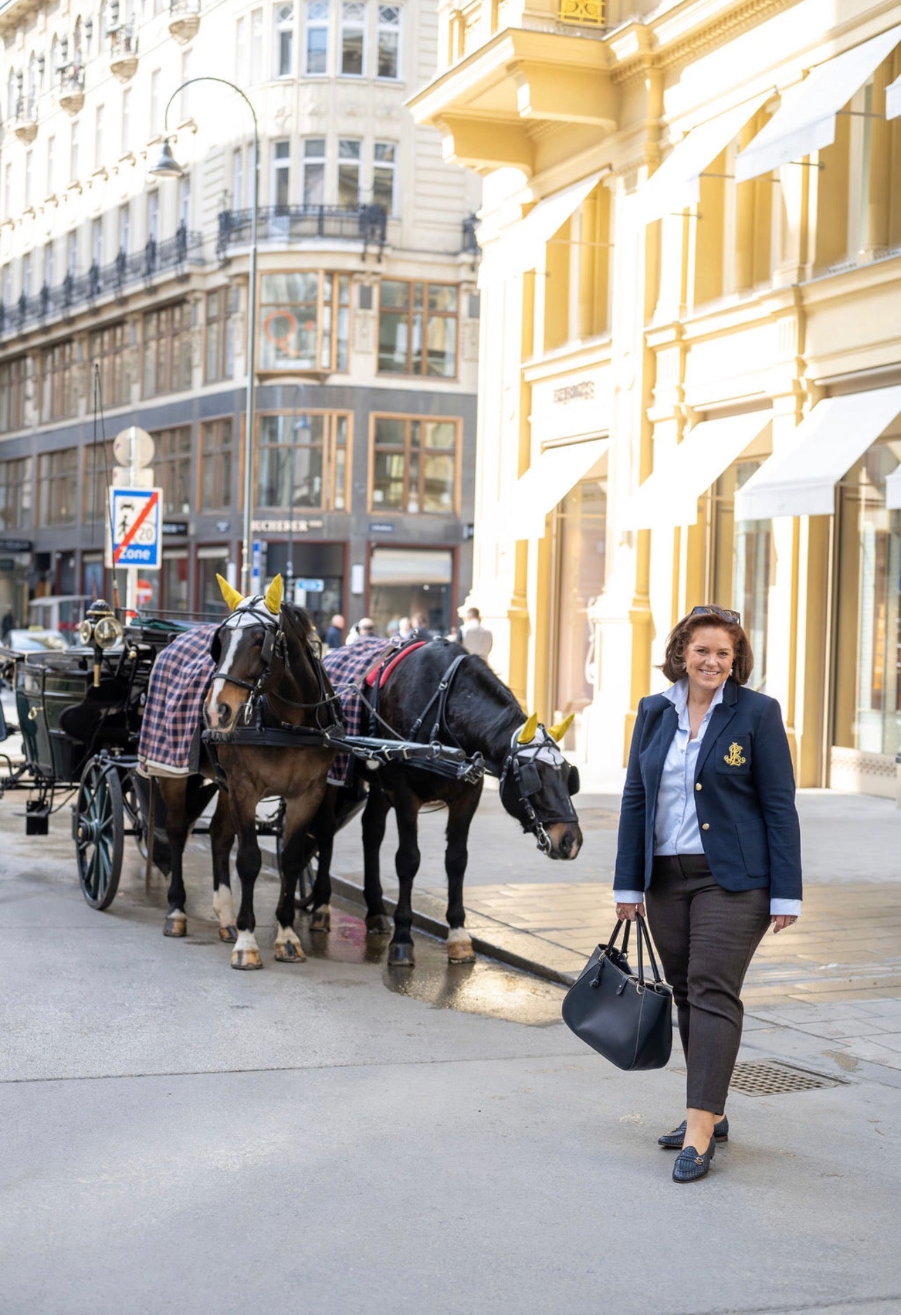 Blu Woven Buckle Loafer