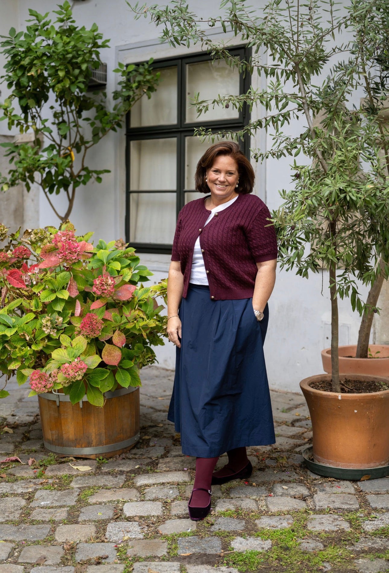 Vinaccia Mary Jane Velluto