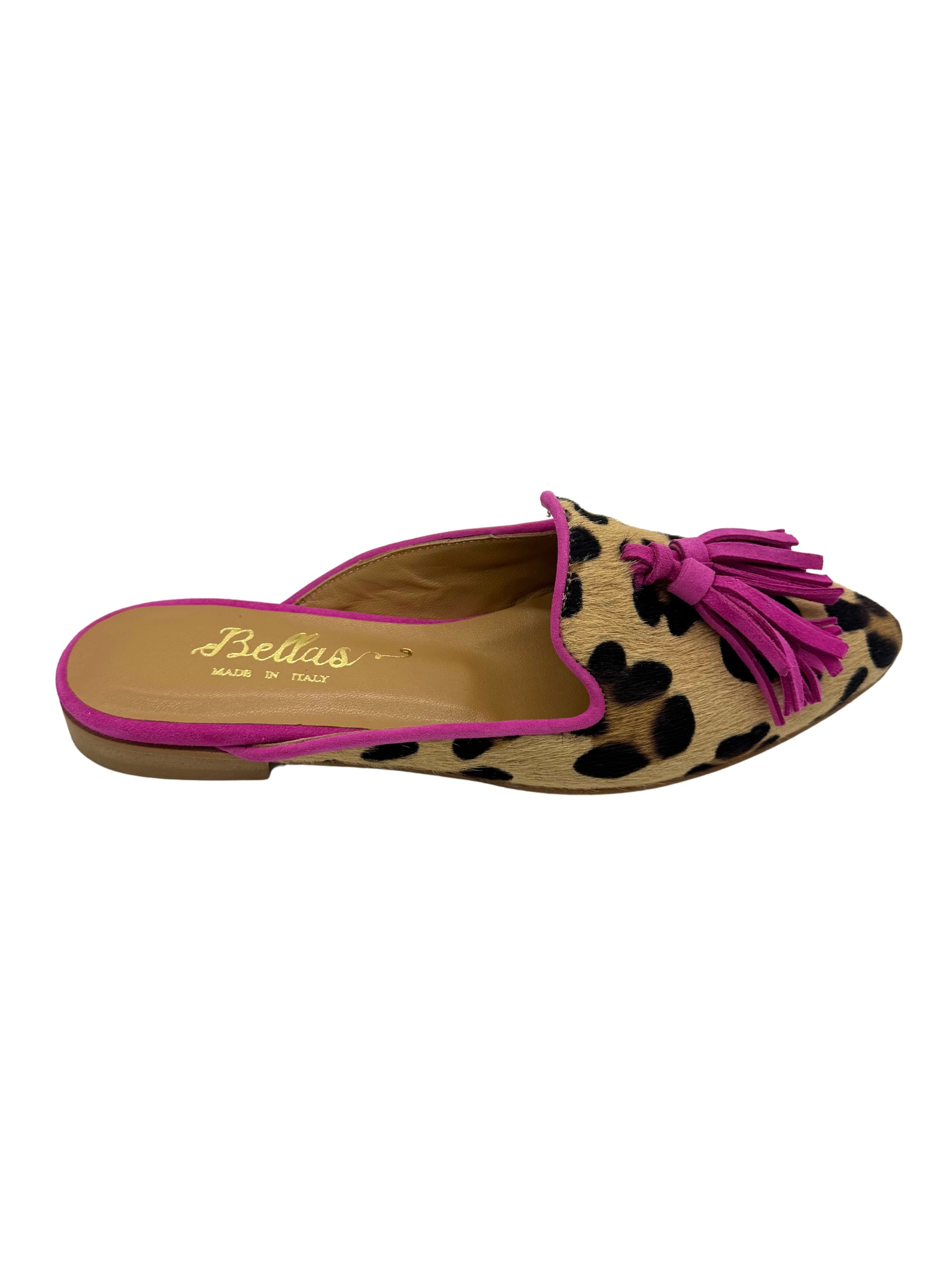 Leo Camari - Fuxia Tassel Mules