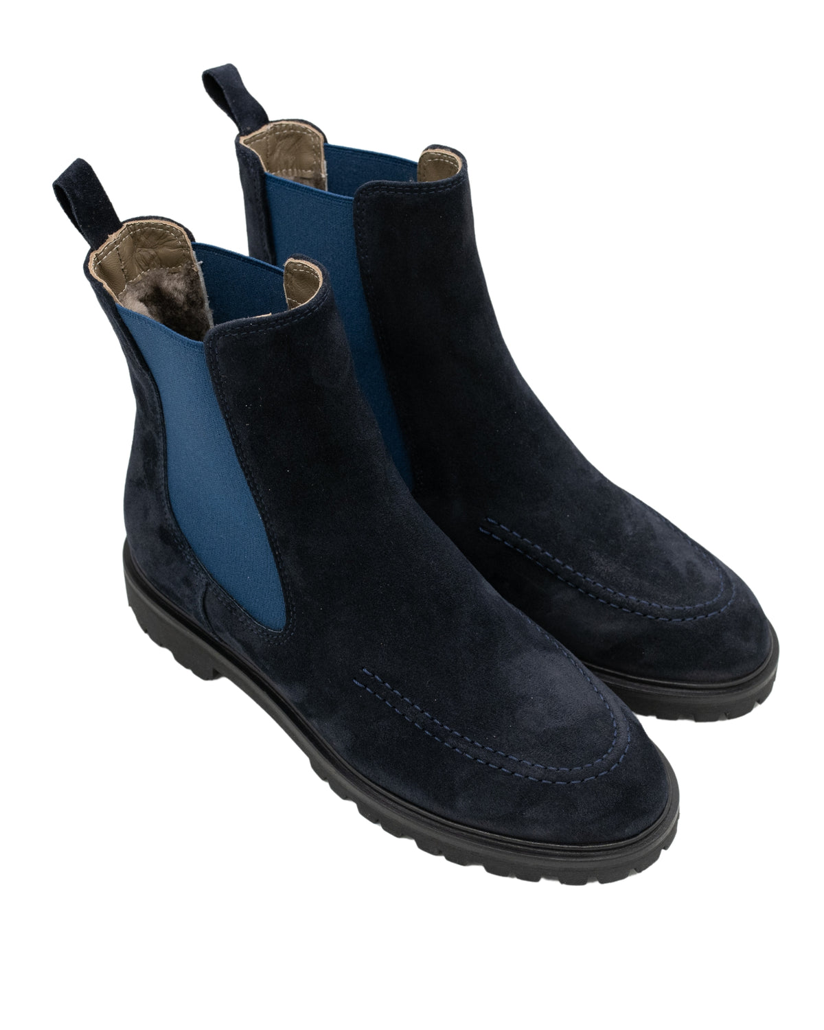 Abisso-Oceano Chelseaboots gefüttert