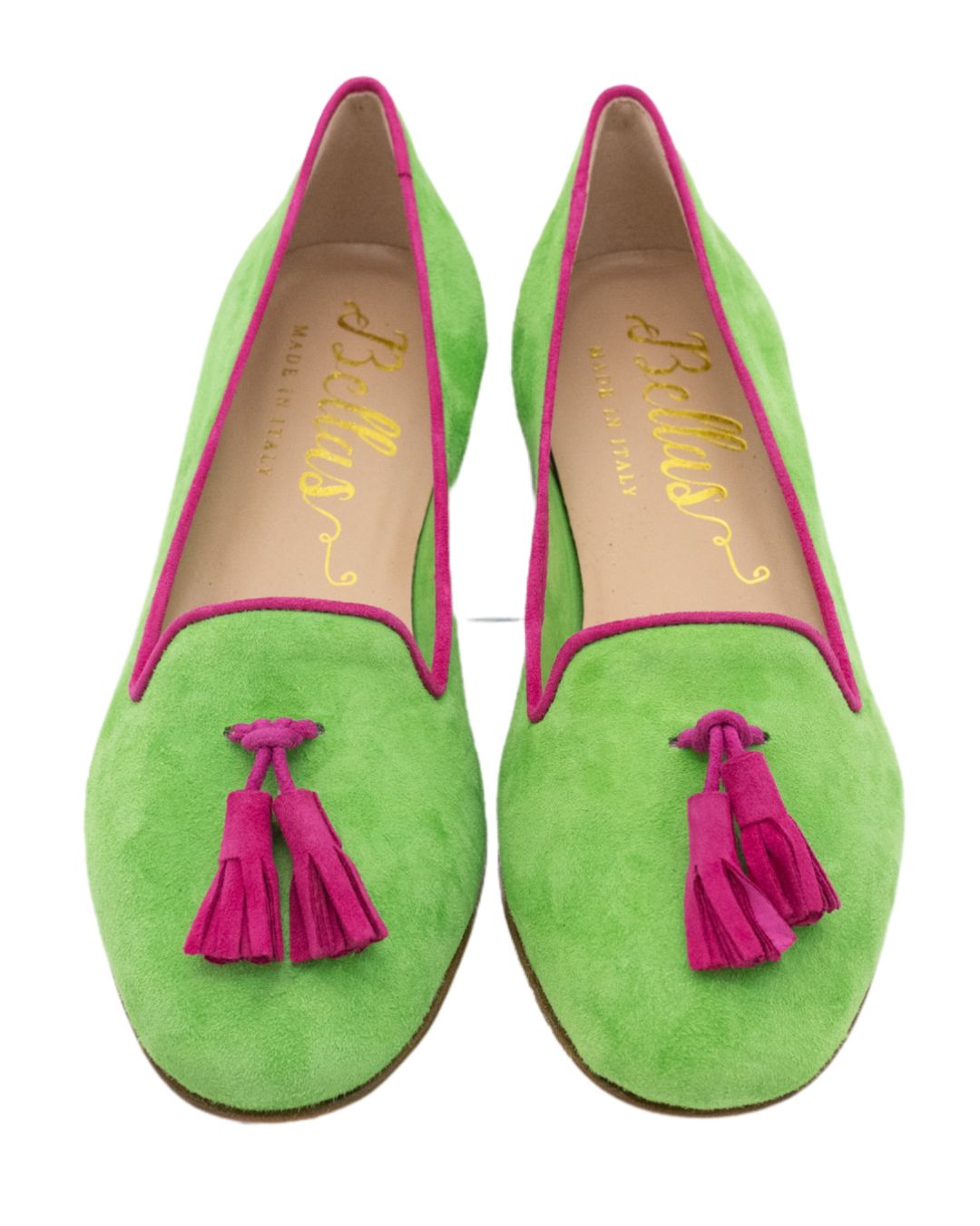 Acid Kiwi-Fancy Tasselloafer Klassik