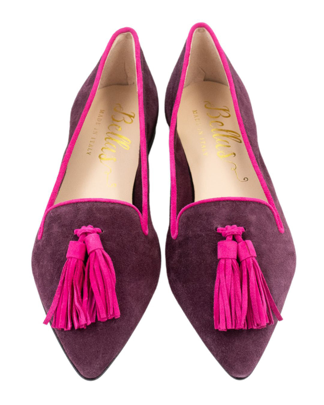 Amarone-Fancy Tasselloafer Pointy (langer Tassel)