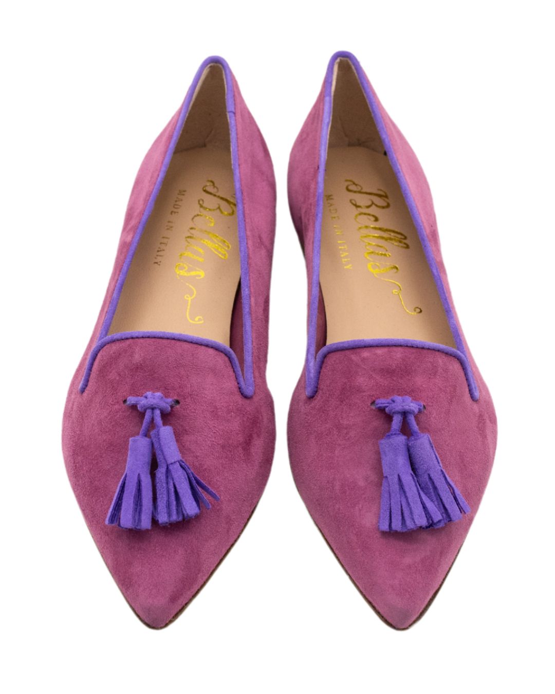 Antico-Uva Tasselloafer Pointy (kurzer Tassel)