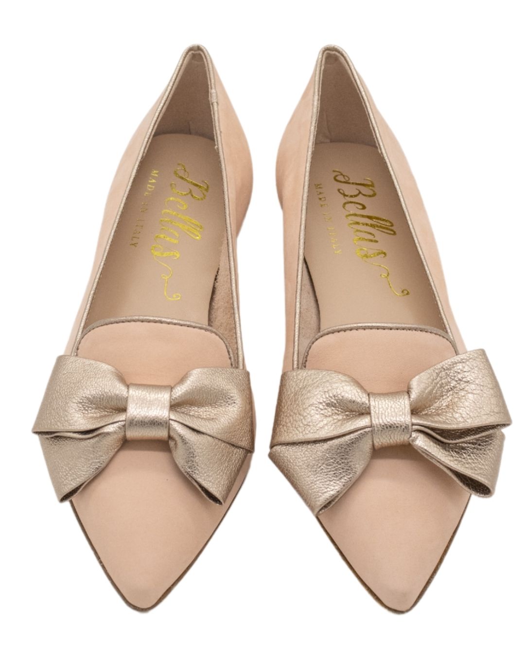 Arancio-Rame Schleifenloafer Pointy