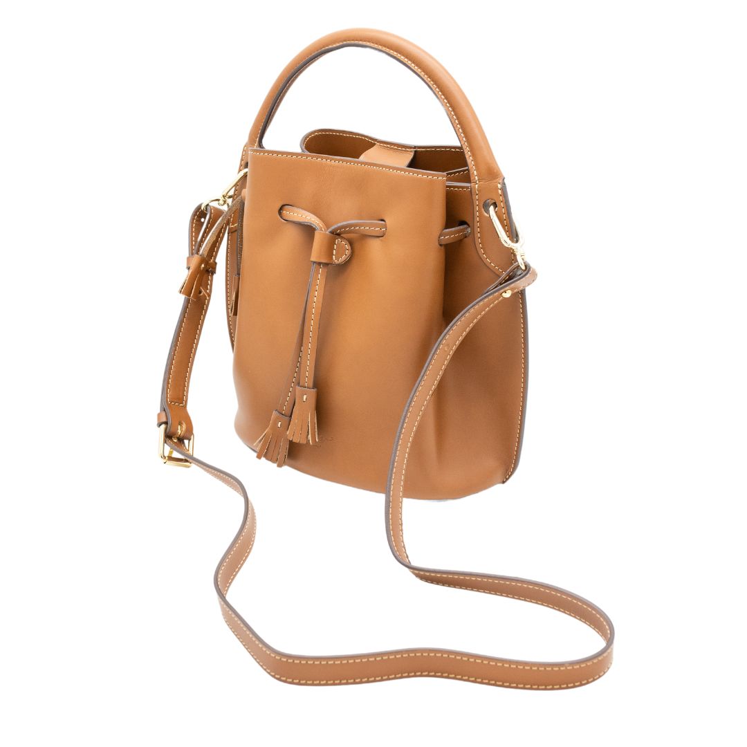Bellas Bucket Bag Cuoio