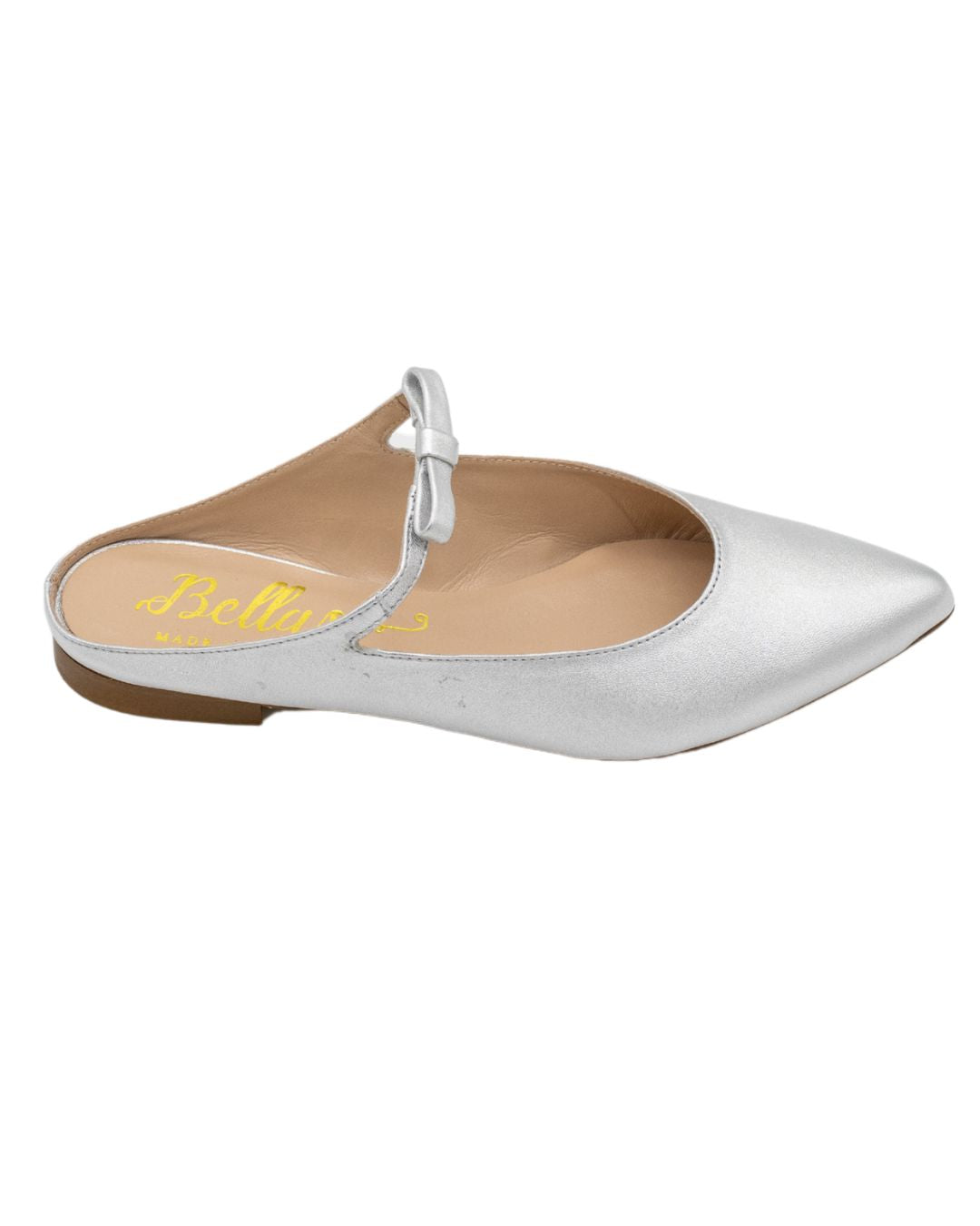 Berg Wash Argento Schleifen Mules
