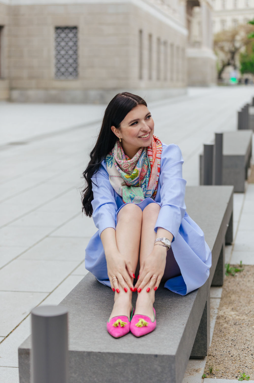 Fucsia - Bandiera - Lime Pointy