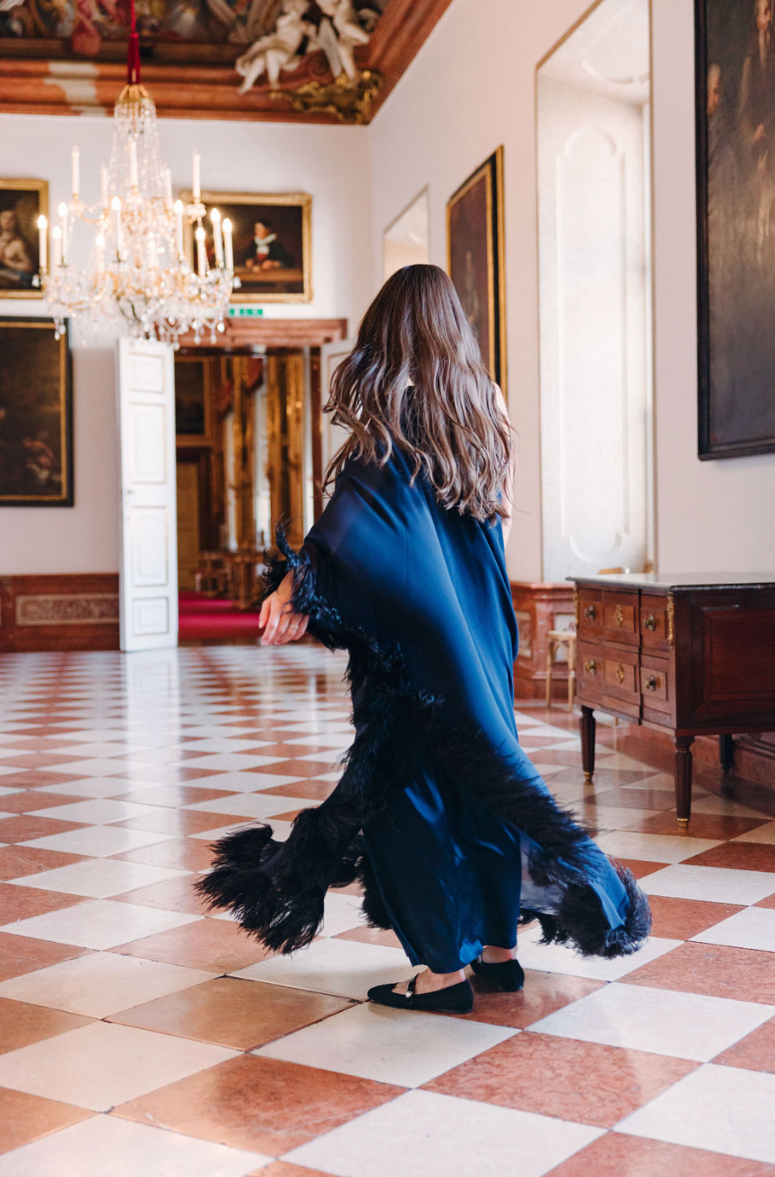 Mary Jane Tweed Nero