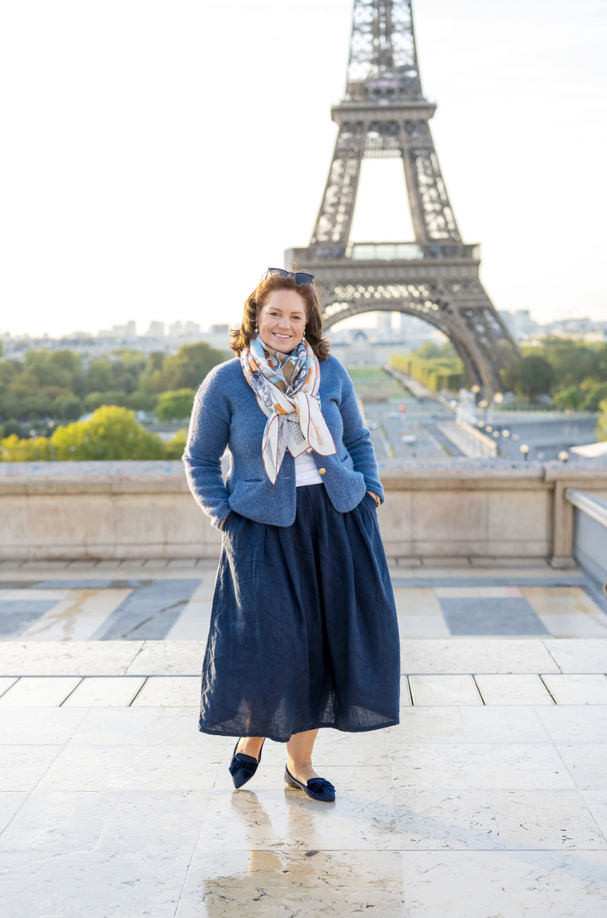 Blu Schleifenloafer Pointy