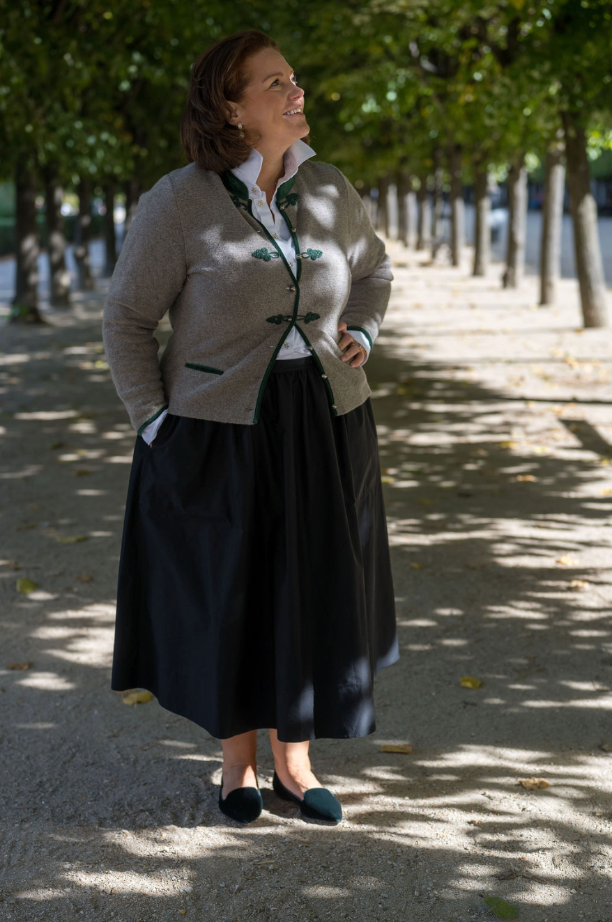 Verde Velvet Pointy Loafer