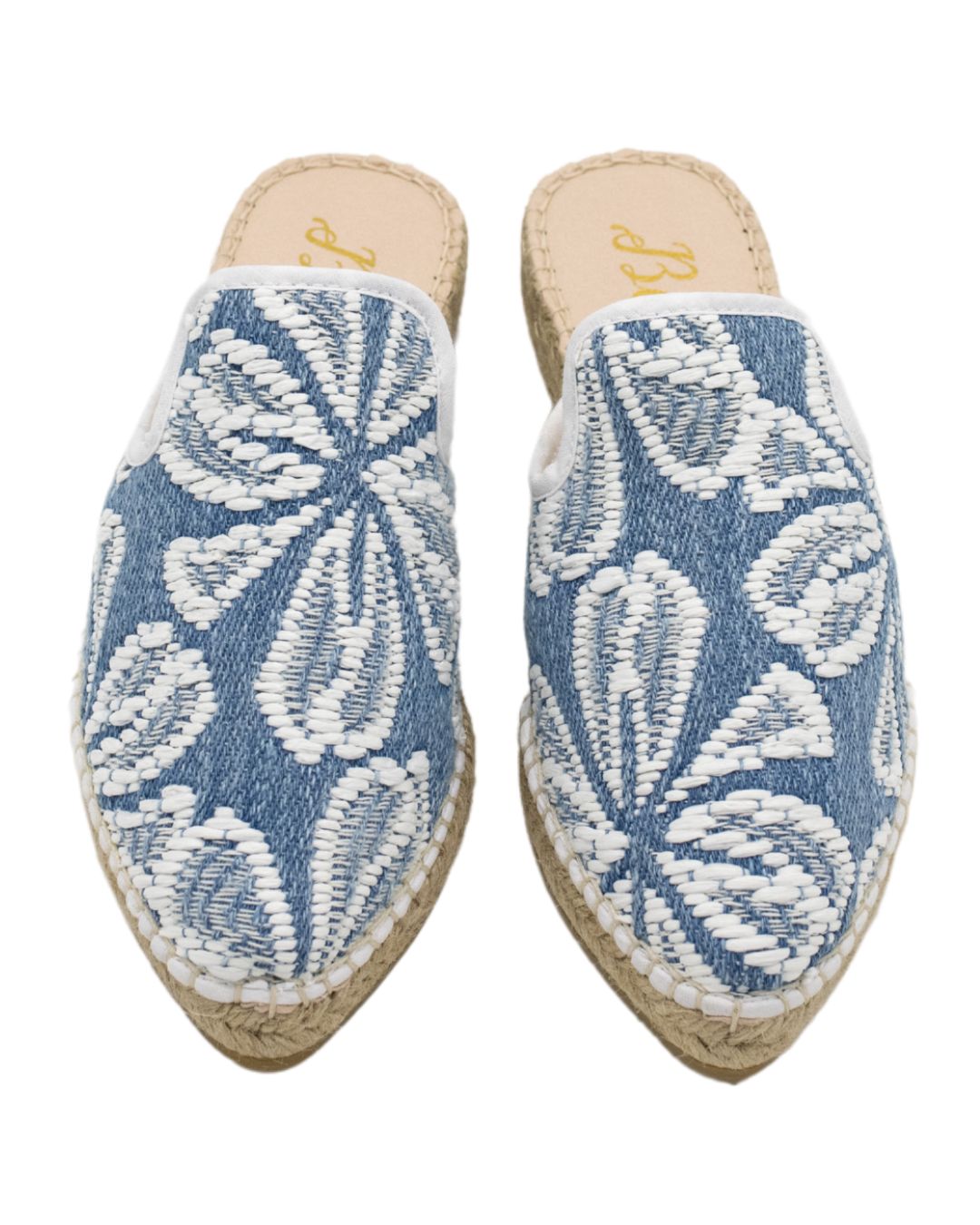 Blanco Espadrilles Mules