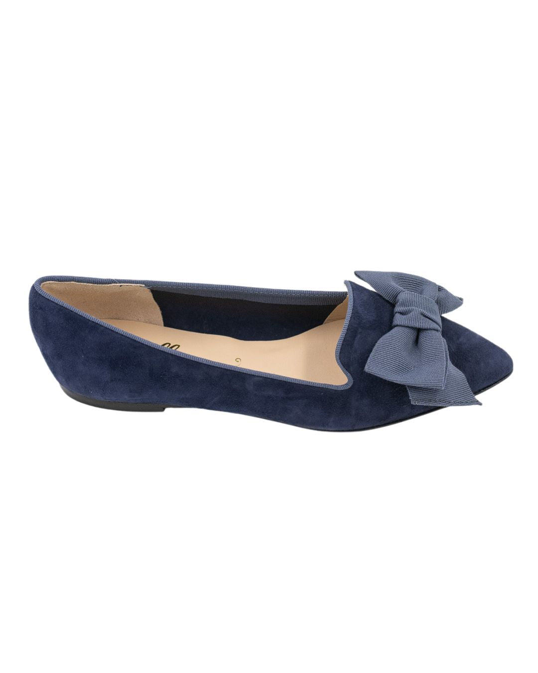 Blu-Ghisa Schleifenloafer Pointy