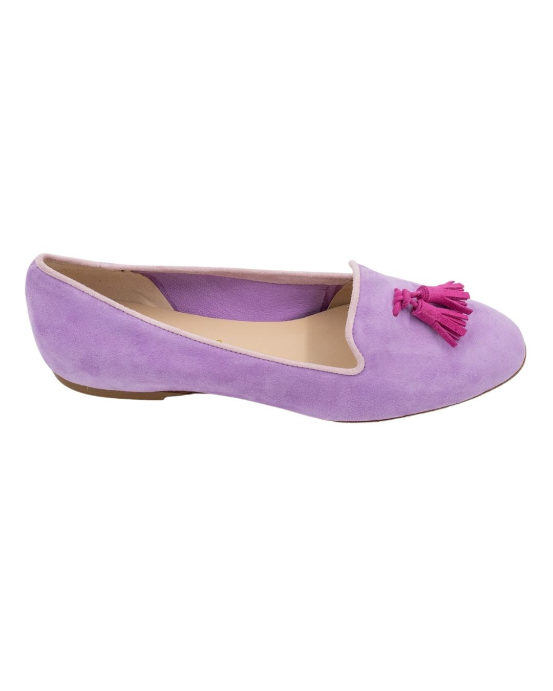 Bouganville-Pig Rose-Hot Pink Tasselloafer Klassik