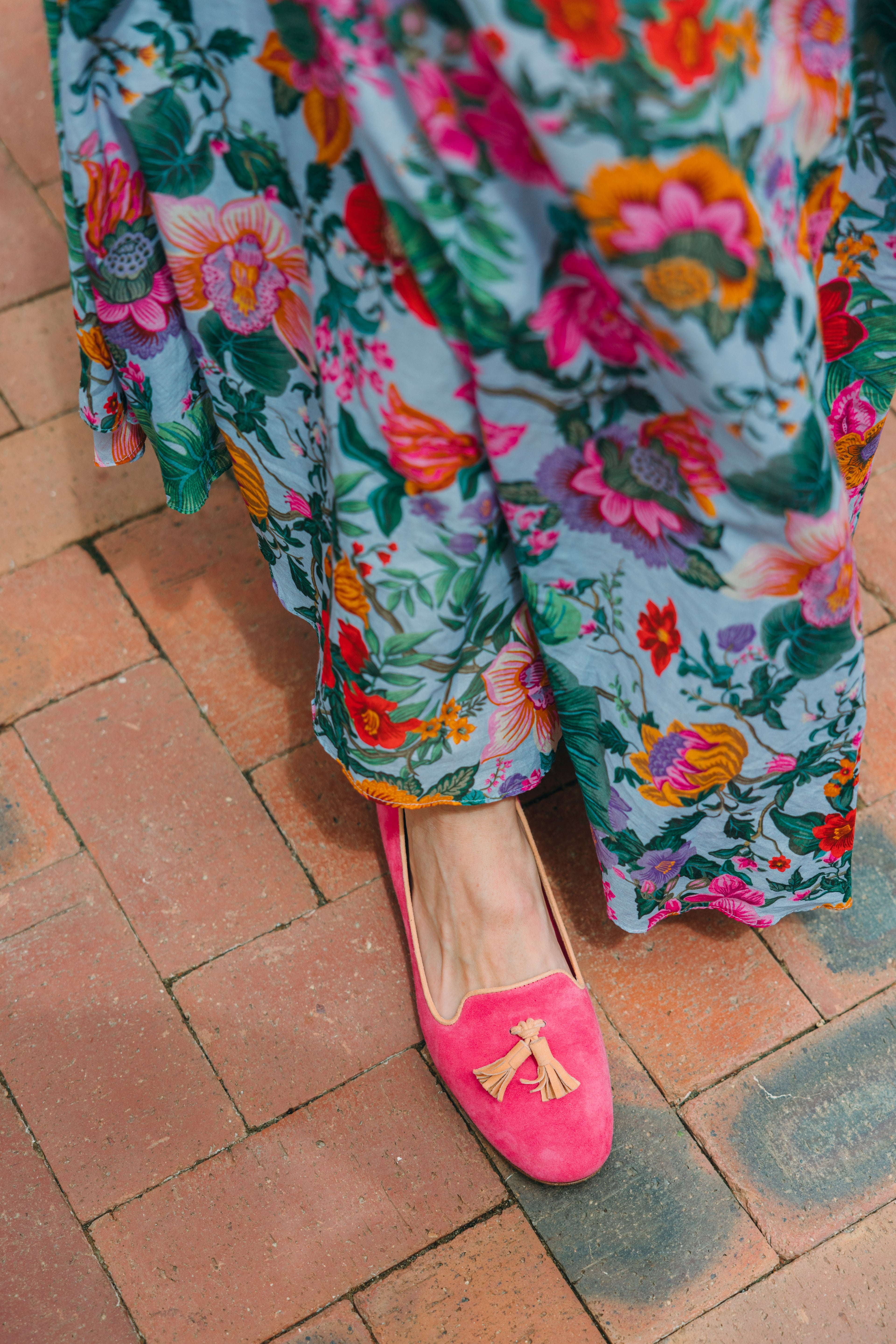 Bubblegum-Tangerette Tasselloafer Klassik